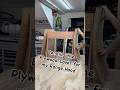 Bending the plywood sides for my custom range hood #build #carpentry #kitchen
