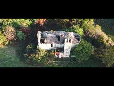 La chiesa di Rigosa di Roccabianca filmata con dji mini 2