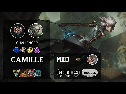 Camille Mid vs Corki - EUW Challenger Patch 10.12