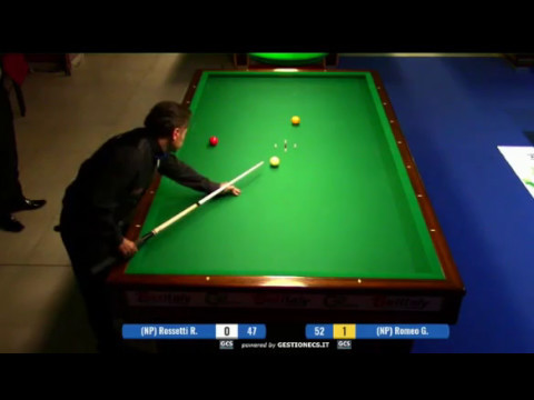 ROSSETTI vs ROMEO - 5^PROVA BILIARDO BTP 2017 S.ANTONINO