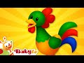 Rooster Animal Sound Name For Kids Learn With BabyTV