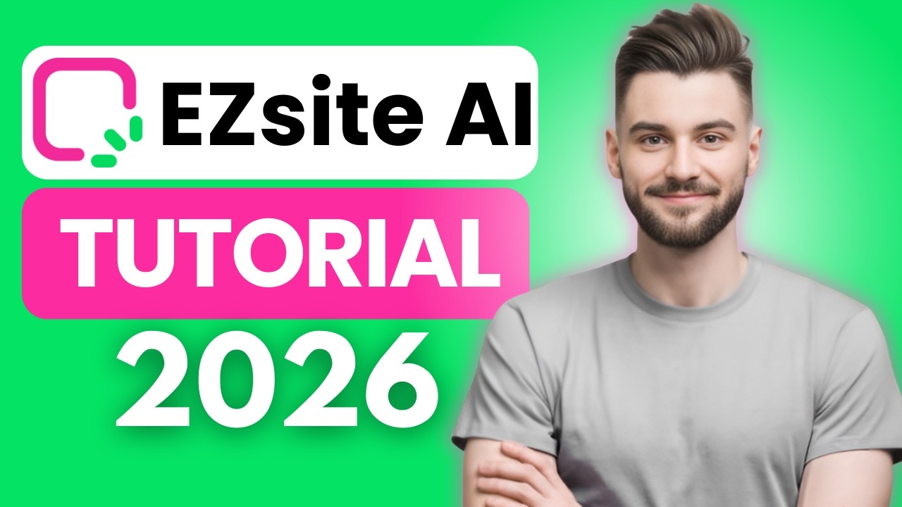 EZsite AI Tutorial for Beginners 2026 (Step By Step)