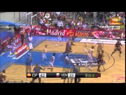 Highlights FIBA Venezuela vs España 18/08/2015
