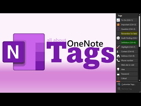 Optimize Efficiency: Guide to Tagging Notes in OneNote Optimize Efficiency: Guide to Tagging Notes in OneNote