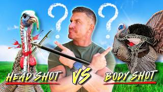 Archery Head Shot or Body Shot? 🤯 Turkey Shot Placement | BEAST Decap Broadhead |