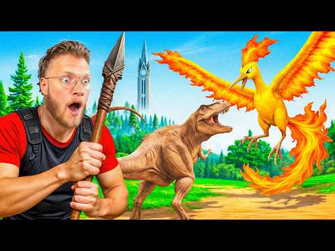 I Caught a LEGENDARY MOLTRES in Pokémon ARK!