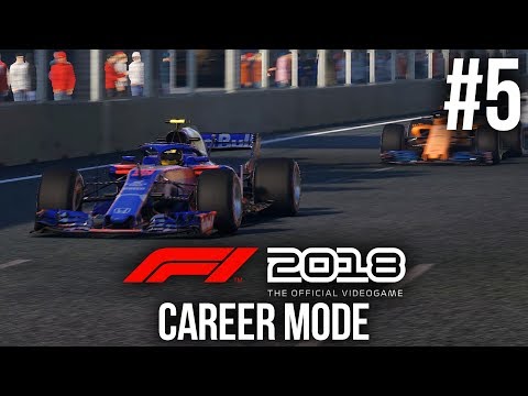 F1 2018 Career Mode Gameplay Walkthrough Part 5 - WEEKEND TO FORGET - BAKU (Round 4)