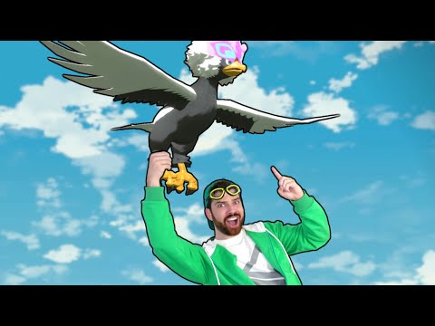 Pokémon Legends Arceus, but I'm Team Sky