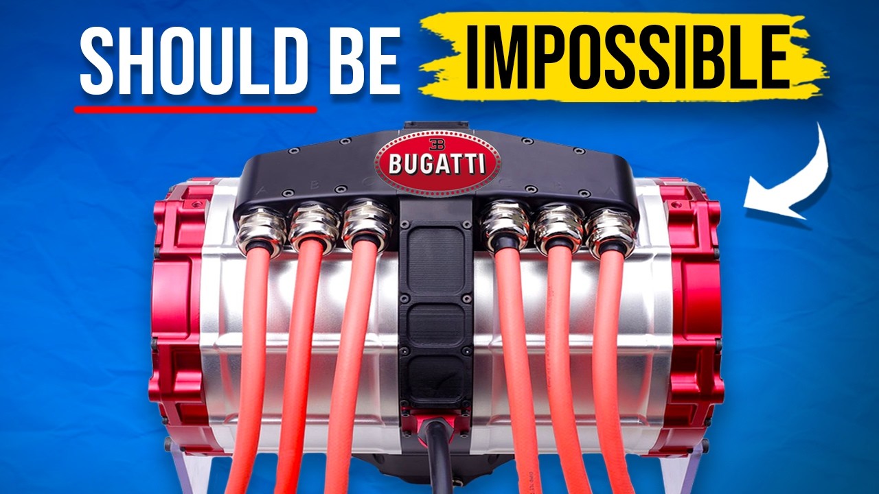 How Bugatti's New Electric Motor Bends Physics