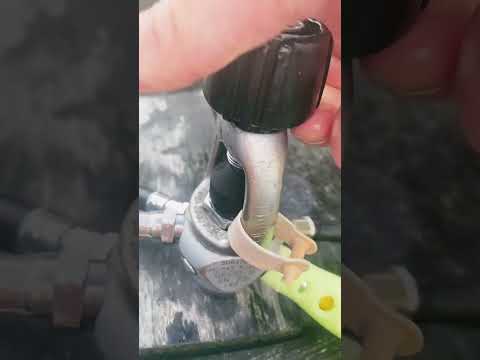 Don’t forget to do this with your dive regulator #dive #scuba #afterdiving #cleaning #divetips