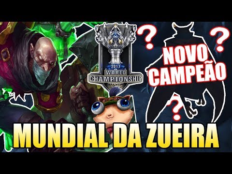 SINGED NO MUNDIAL E NOVO CAMPEÃO REVELADO - MUNDIAL DA ZUEIRA