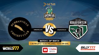 Durbanville CC vs Kraaifontein CC
