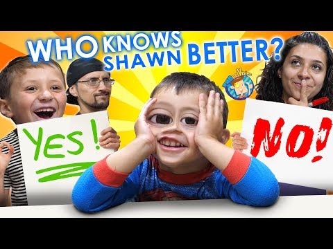 Who Knows Shawn Better ❓ Mom vs. Chase (FV Family Challenge)