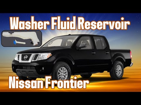 Nissan Frontier Windshield Washer Fluid Reservoir Installation