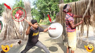 Download lagu Big Drum Aluminum Hit Prank ! With Big Hameer Hit Prank In Public Reaction 2021 try not to laugh! mp3