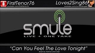 Can You Feel The Love Tonight - (Smule Duet) by Joel and Kainos