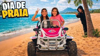 ERA SÓ UM DIA DE PRAIA MAS A DIVERSÃO ACABA QUANDO O BUGGY DESAPARECE 😳🚙