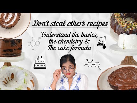 CAKE FORMULA to make a perfect cake every time | Eggless cake recipe development process