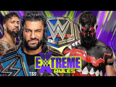 Stupendous | "Demon" Finn Balor VS. Roman Reigns — Unidisputed WWE Universal Title ExtremeRule Match