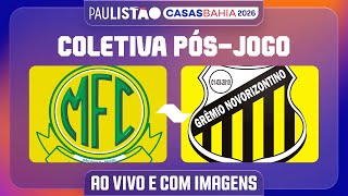 MIRASSOL X GRÊMIO NOVORIZONTINO - COLETIVA PÓS-JOGO | PAULISTÃO CASAS BAHIA 2026