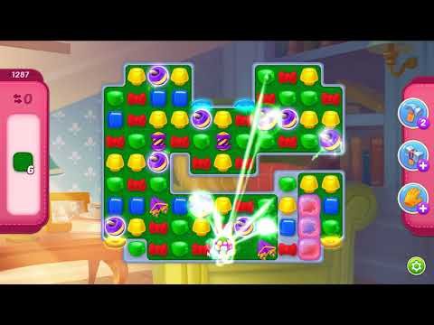 Homescapes level 1287 - 15 Moves - No Boosters #Bubunka