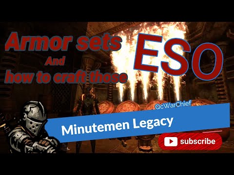 ESO - Crafting Armor Sets