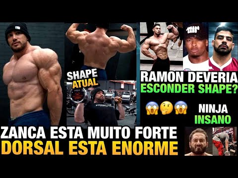 ZANCA MOSTRA DORSAL GIGANTE - RAMON DEVE ESCONDER O SHAPE ?? - NINJA BUGANDO GERAL E MAIS