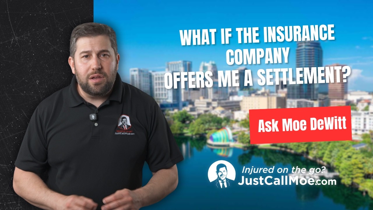 What if the insurance company offers me a settlement?