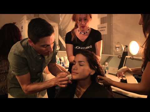 Backstage @ L*Space by Monica Wise Show | MBFW SWIM 2015