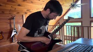 Kalmah - Blood Ran Cold (guitar solo cover)