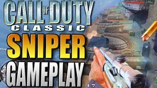 Nine Lives - Sniper Deathmatch Gameplay on Ship - Call of Duty Classic Multiplayer Gameplay Sniping