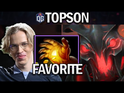 OG.TOPSON SHADOW FIEND WITH HAND OF MIDAS - DOTA 2 7.28 GAMEPLAY