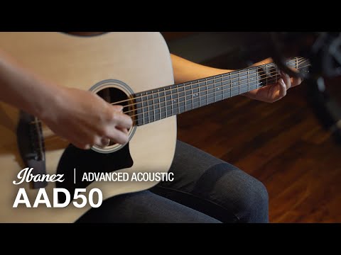 AAD50 Advanced Acoustic Guitar - Natural Low Gloss