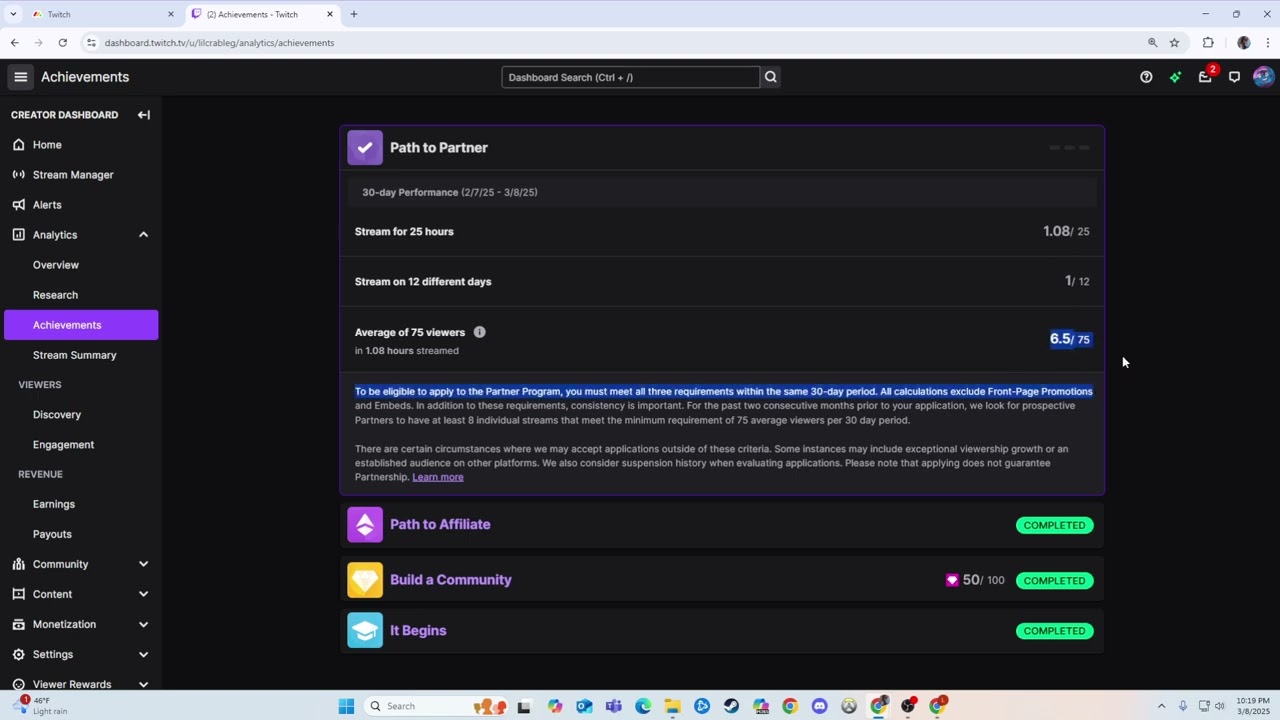How to Get Verified Checkmark on Twitch