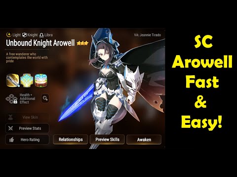 Epic Seven| FASTEST AND EASIEST WAY TO SC AROWELL!