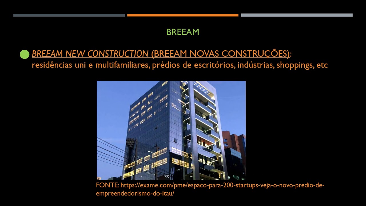 Certificações internacionais de sustentabilidade da construção: BREEAM e CASBEE - Marcus Reis