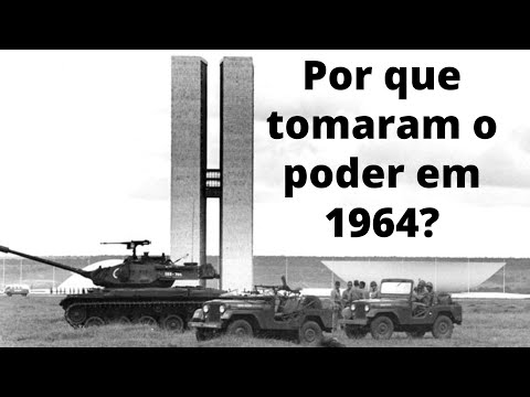 PORQUE os MILITARES TOMARAM O PODER EM 1964? Oque aconteceu nos anos anteriores?