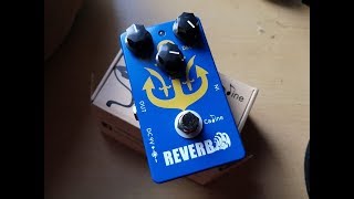Video thumbnail for Caline CP98 Acoustic Guitar Electric Effects Pedal REVERB by 12stringbassist