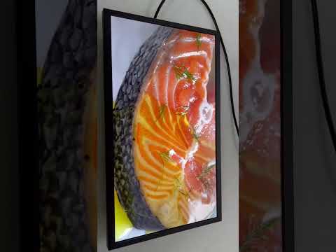 Vivisign QB22S 22'' Slim Bezel Non Glare LCD Android Digital Signage Display, 500nits brightness