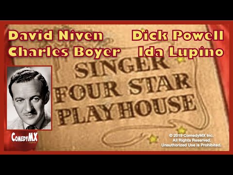 Four Star Playhouse - Season 3 - Episode 6 - The Contest | David Niven, Dick Powell, Charles Boyer