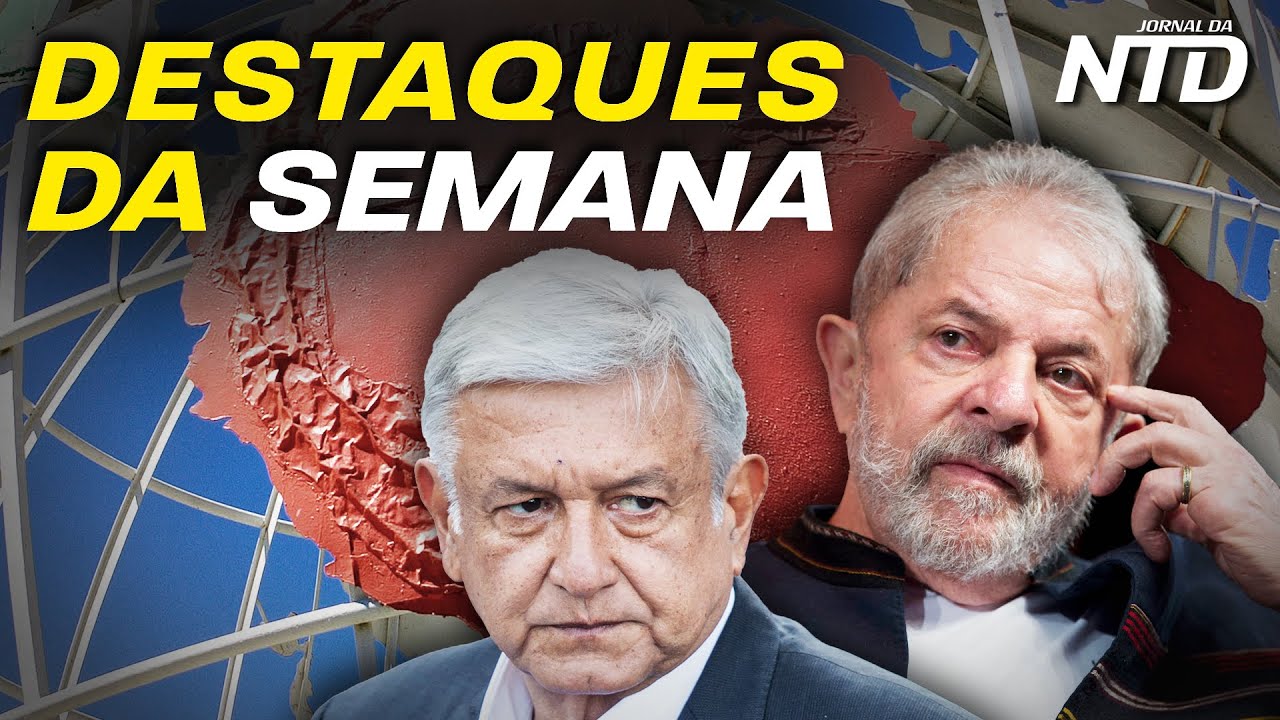LULA E OBRADOR: PLANO DA ESQUERDA PARA AMÉRICA LATINA; BOLSONARO NA CÚPULA DAS AMÉRICAS-JNTD11/06/22