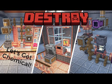 Destroy || a Create Mod Addon - Chemistry (Vats, Bubble Caps, Centrifuge)