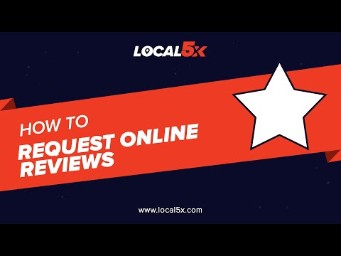 Request Online Reviews to Your Contacts!