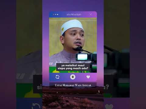 Malaikat Maut Pun Akan Mati 