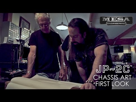 JP-2C Chassis Art First Look with John Petrucci in the Tone Lounge