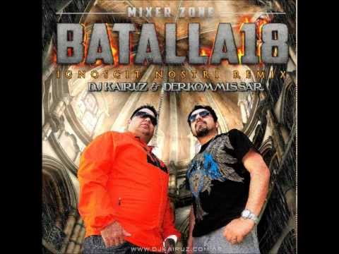 Batalla de los Dj´s 18. Dj Kairuz & Derko Nene Malo - Octubre 2012 - Enganchados