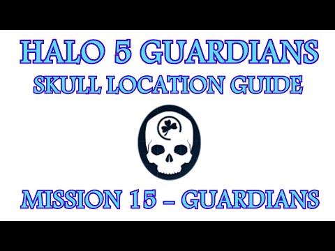 Halo 5 Guardians : Skull Location Guide ( Tough Luck Skull ) - ( Mission 15 )
