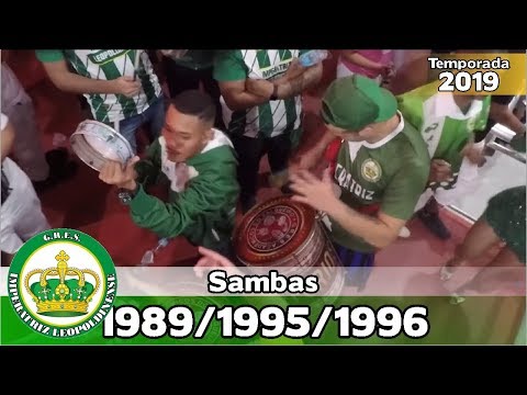 Imperatriz 1989, 1995 e 1996 - Bateria no Salgueiro Convida - Apoteose ao vivo - #SC19