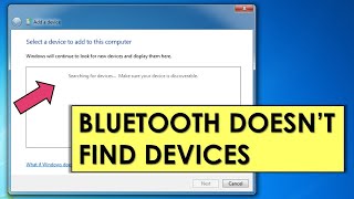 Bluetooth doesn