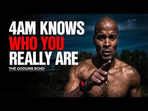 It's 4AM. Your Alarm Just Went Off. Now What? | David Goggins